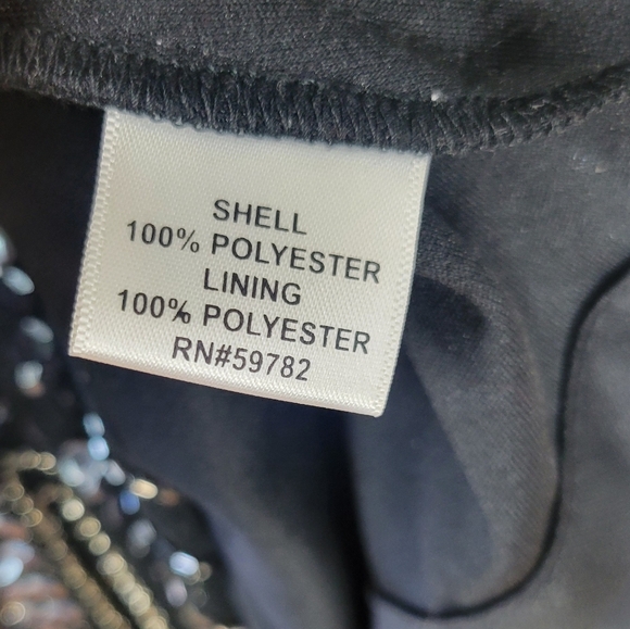 NWT Adrianna Papell 1920s inspired beaded gown - Picture 14 of 16